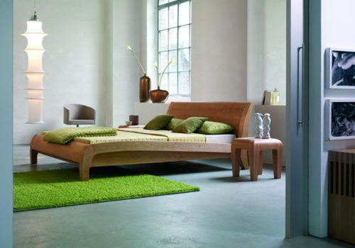 Dormiente Massivholzbetten Beluga