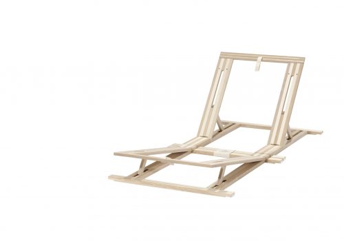 Hüsler Nest Einlegerahmen mit Sitz- und Beinhochstellung manuell